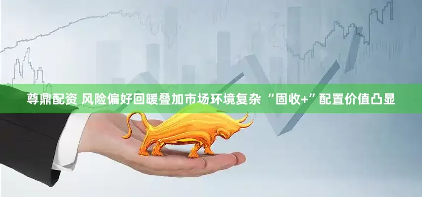 尊鼎配资 风险偏好回暖叠加市场环境复杂 “固收+”配置价值凸显